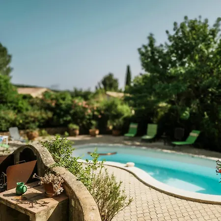 Family With Pool Near Salagou